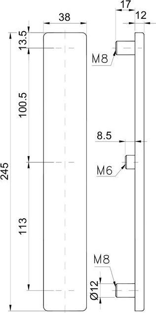 Actual product image MSL Exterior door signs 5995 (Door plate set)