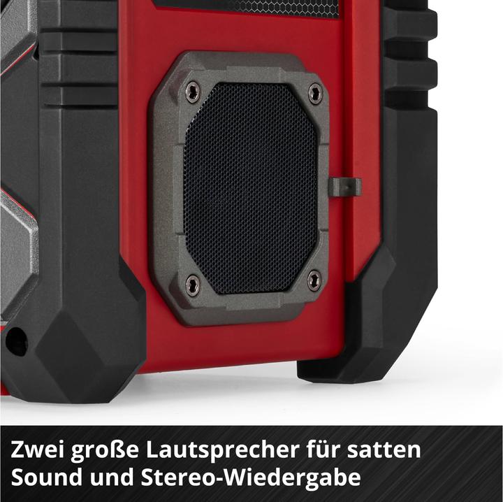 Produktbild Einhell Baustellenradio Akku-Radio TE-CR 18 Li DAB+/FM/BT, Solo (DAB+, FM, Bluetooth)