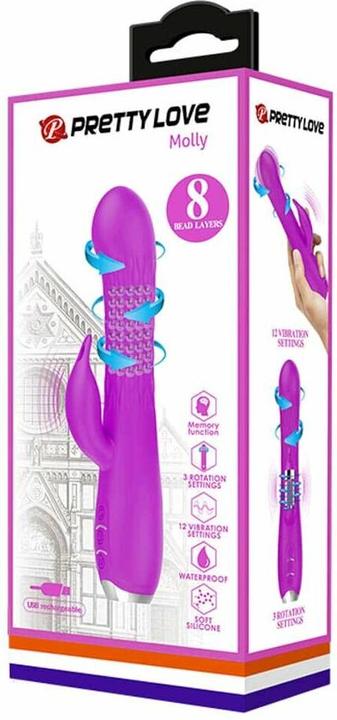 Produktbild Pretty Love Molly Dolphin Vibrator - Purple