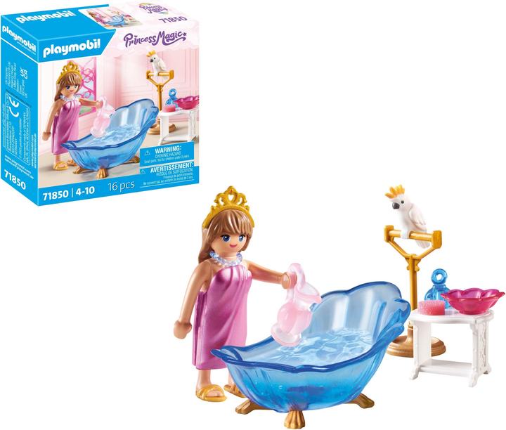 Actual product image Playmobil Bathroom for princess (71850, Playmobil Princess Magic)