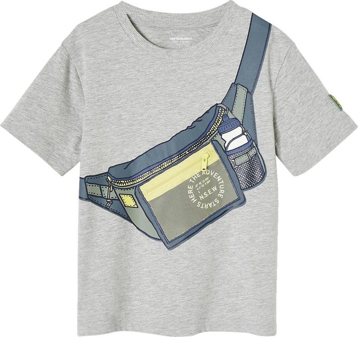 Vertbaudet Jungen T-Shirt mit Fake-Bag (86)