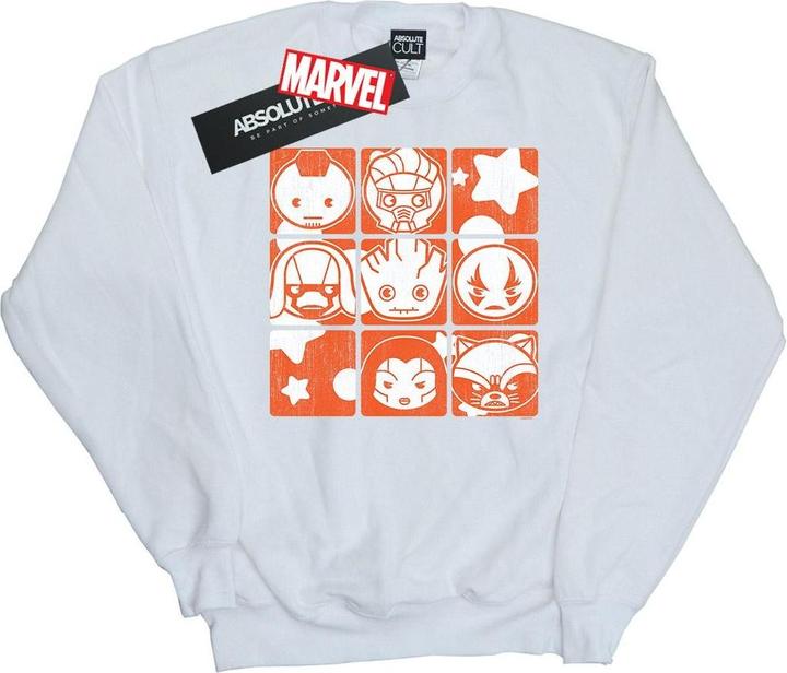 Kawaii Guardians Of The Galaxy Retro Sweatshirt (S)