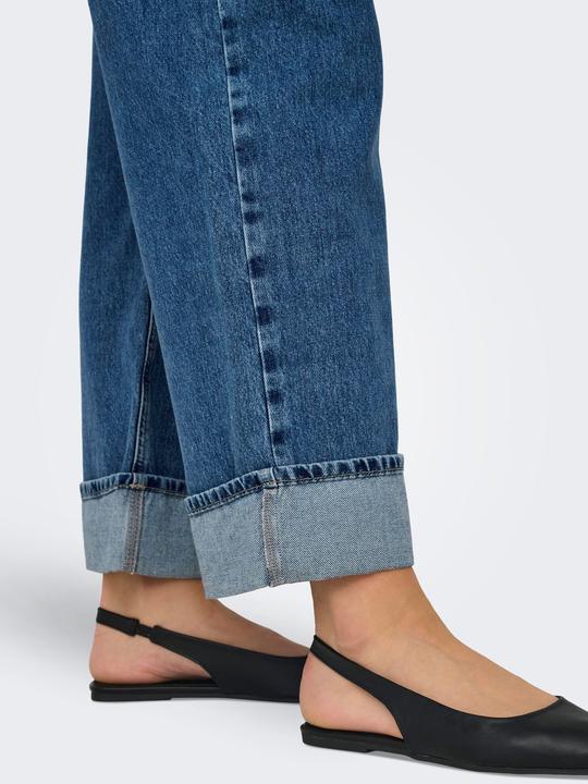 Actual product image Only Onlhope Hw Wide Fold Up Dnm Cro (W29/L30)