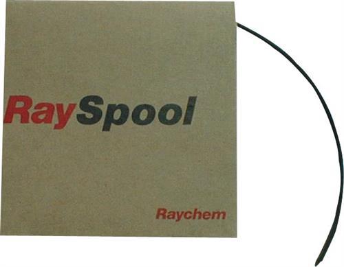 Actual product image TE Connectivity Heat shrink tubing in carton without adhesive6.4/3.2 Carton a' 8in-walled black (1 x)