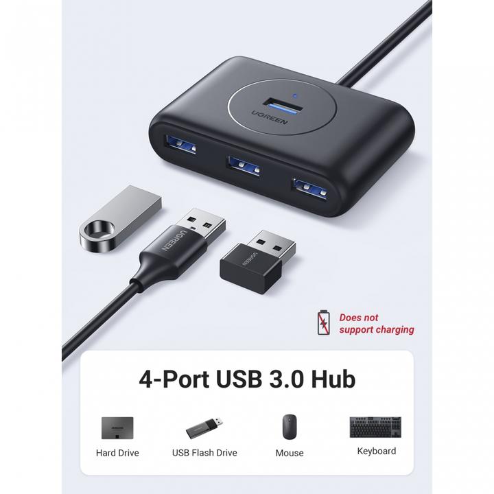 Produktbild Ugreen Hub USB 3.0 4in1 (USB-C, 4 Ports)