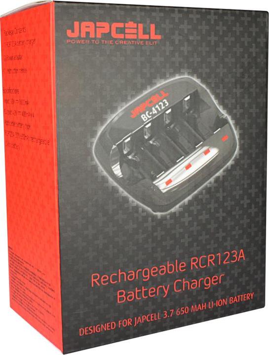 Actual product image Japcell BC-4123 Battery charger