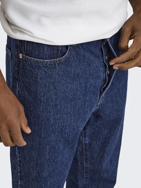 Actual product image Only & Sons ONSTYE Hohe Taille Locker geschnitten Jeans Locker geschnitten (W32/L32)