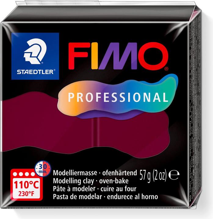 Produktbild Fimo Mod.masse prof 57g bordeaux