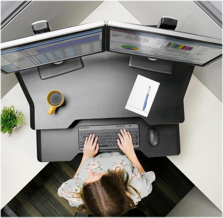 Produktbild Ergotron WorkFit Steh-Sitz Arbeitsplatz (Tisch)