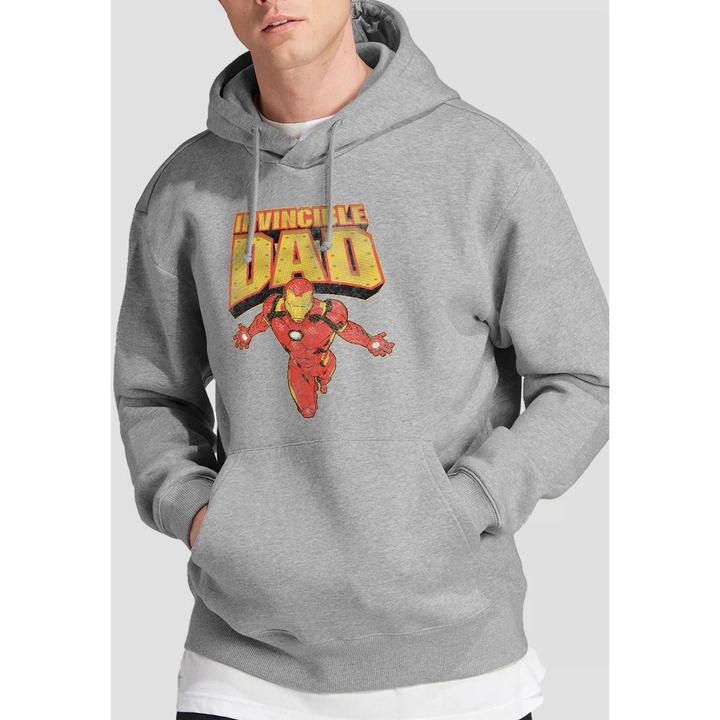 Produktbild Iron Man Invincible Dad Kapuzenpullover Vatertag (XL)