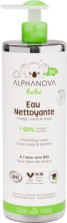Actual product image Alphanova Bébe eau nettoyante organic