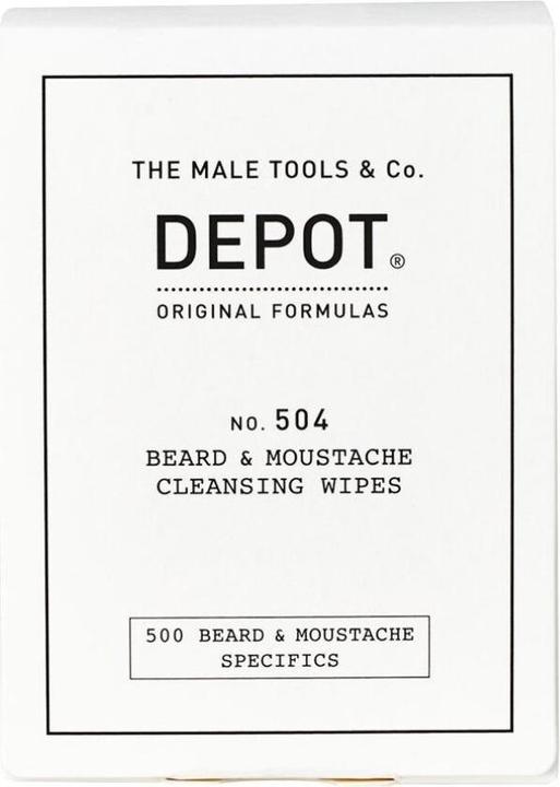 Immagine prodotto Depot No. 504 Salviette detergenti per barba e baffi