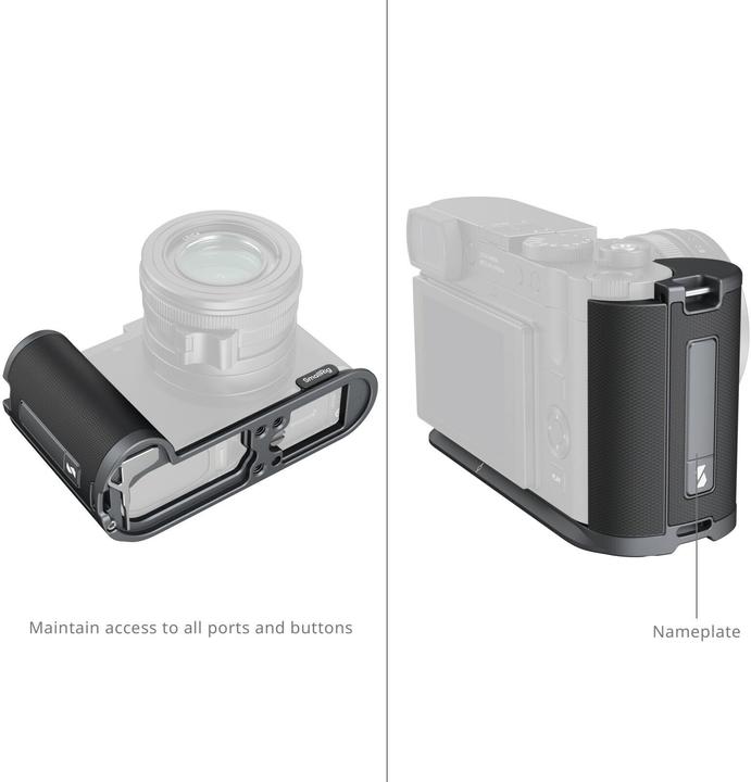 Produktbild SmallRig L-Shape Mount Plate with Handle for Leica Q3 4568 (Griff)