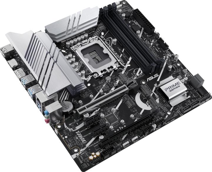 Actual product image ASUS MB PRIME Z790M-PLUS (Intel,1700,DDR5,mATX) (LGA 1700, Intel Z790, mATX)