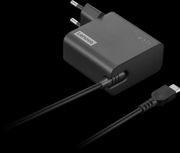 Actual product image Lenovo 65W USB-C WALL ADAPTER - (65 W)
