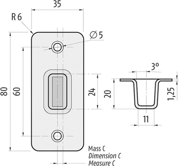 Immagine prodotto Planet Scatole di chiusura a pavimento BM ø 10 mm stretto (1 pz.)