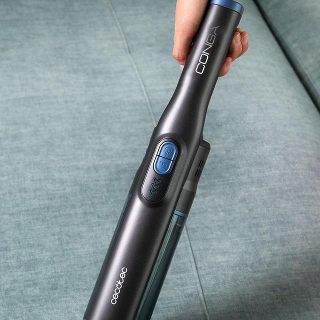 Actual product image Cecotec Conga Rockstar Micro+ Animal Cordless Vacuum Cleaner Grey Bagless