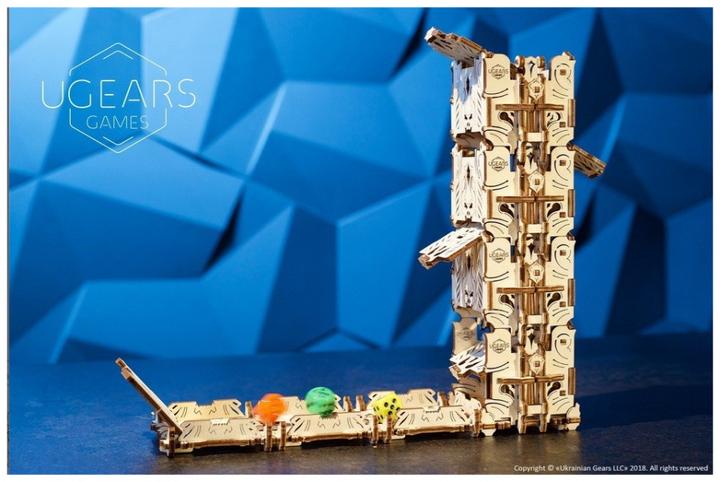 Actual product image Ugears Modular Dice Tower