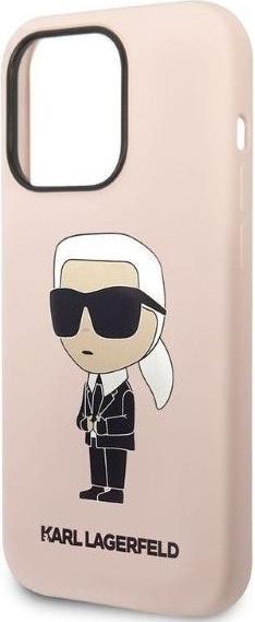 Actual product image Karl Lagerfeld iPhone 14 Pro Max Liquid Silicone Ikonik NFT Case (Apple iPhone 14 Pro Max)