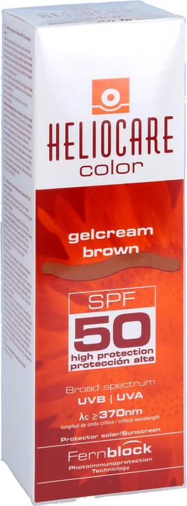 Actual product image Heliocare Color Gelcream (Sun cream face, SPF 50, 50 ml)