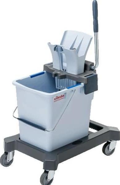 Produktbild Vileda Ultra Speed Pro Set 25 L Eimer mit Presse mit Chassis, 25 Liter Eimer und Mop-Presse (1 Stk.)