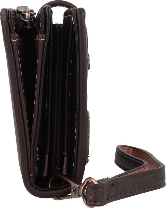 Actual product image Anekke Shoen Brown Geldbörse RFID Schutz 19 cm
