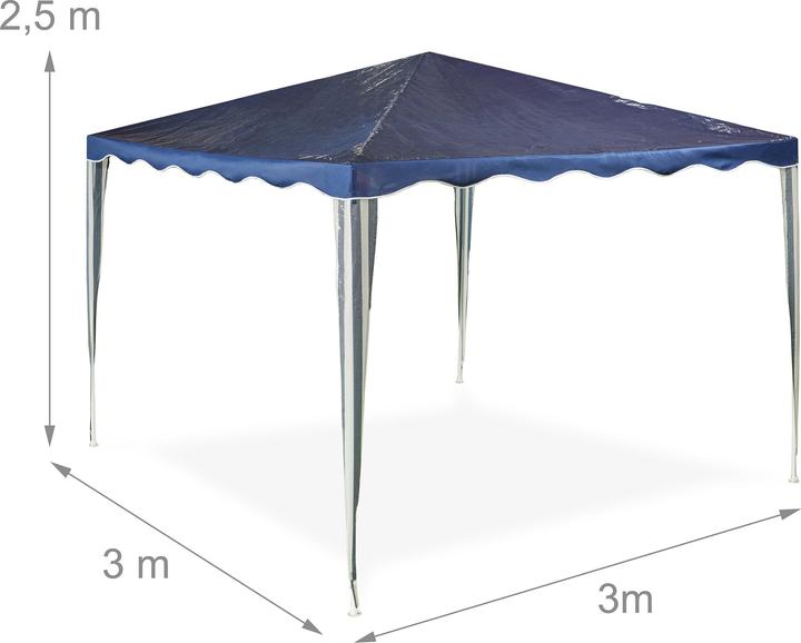 Productafbeelding Relaxdays Paviljoen (300 cm, 300 cm)