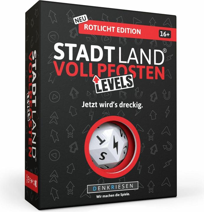 Denkriesen STADT LAND VOLLPFOSTEN – LEVELS Rotlicht (Deutsch)