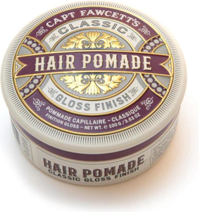 Captain Fawcett Classic Pomade - Gloss Finish (Haarpomade, 100 ml)