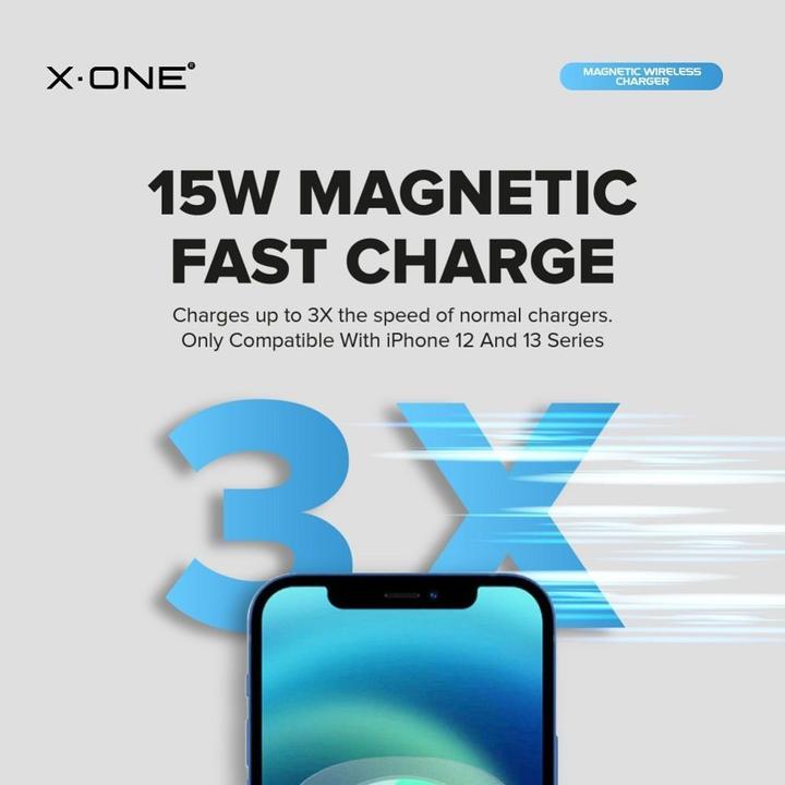 Image du produit X-One Dock station Magnetic Wireless Charger Stand compatible with MagSafe 15W (15 W)