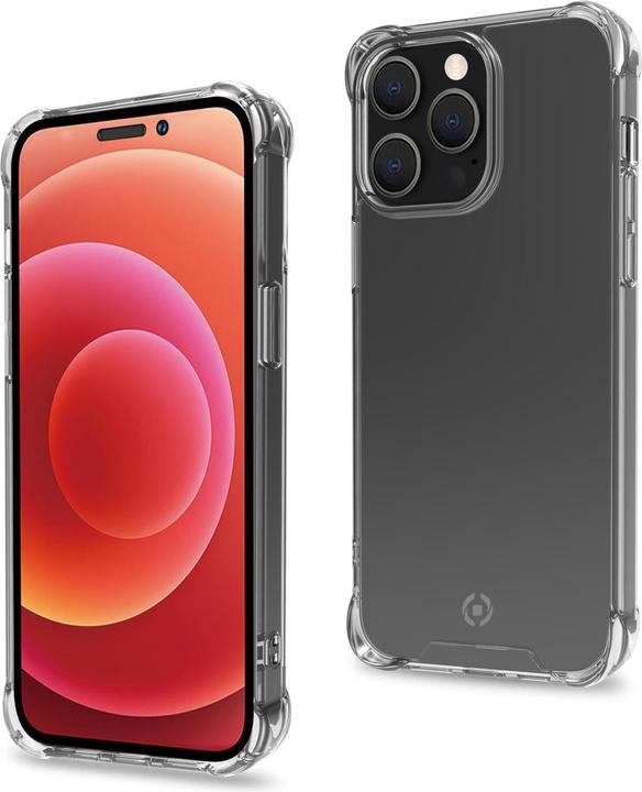 Image du produit Celly Étui pour téléphone portable Armor 17 cm (6,7') Housse transparente, blanc (Apple iPhone 14 Pro Max)