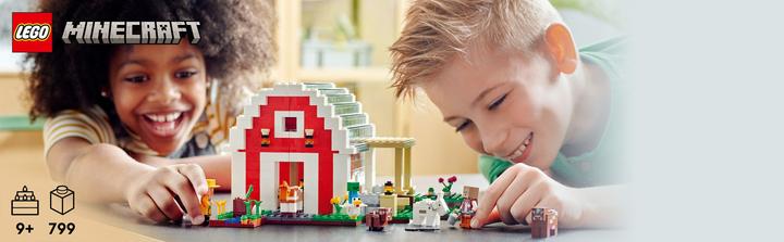 Image du produit LEGO La grange rouge (21187, LEGO Minecraft)