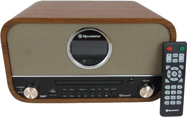 Actual product image Roadstar HRA-1782N (DAB+, FM, Bluetooth)