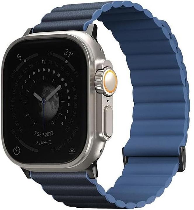 Actual product image Uniq pasek Revix Premium Apple Watch Series 1/2/3/4/5/6/7/8/SE/SE2/Ultra 42/44/45/49mm Edition Rever (ecological leather, Plastic, Silicon)