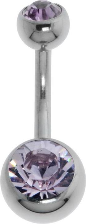Image du produit Bijouteria Piercing nombril (Titane, Cristallin)