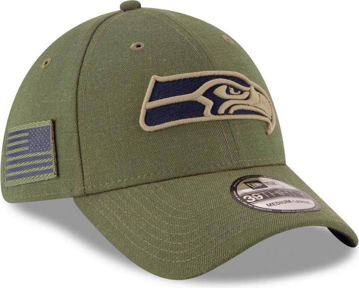 Actual product image New Era 39Thirty Stretchfit NFL Salute To Service (S, M)