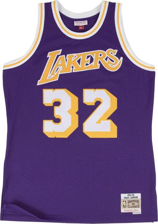 Image du produit Mitchell & Ness Maillot NBA Swingman Lakers 84 Magic Johnson - 100368 (XL)