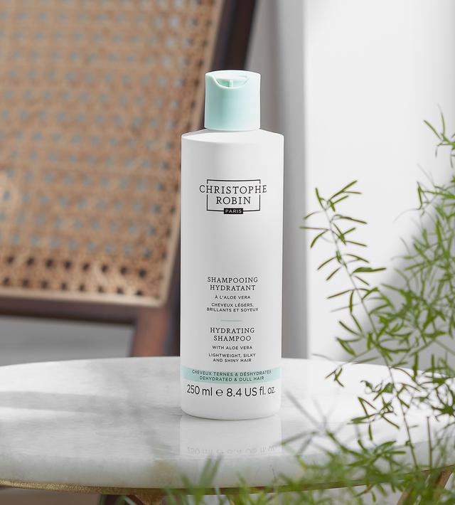 Actual product image Christophe Robin Hydrating Shampoo with Aloe Vera (250 ml, Liquid shampoo)