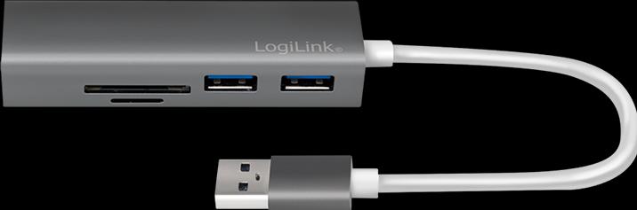 Immagine prodotto LogiLink UA0306 (USB-C, 3 Porti)