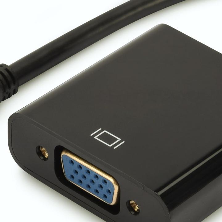Image du produit Digitus Micro-HDMI vers (VGA, Prise jack, 10 cm)