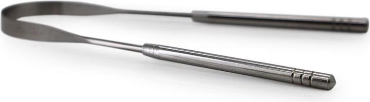 Actual product image ReUseMe Zungenschaber aus Edelstahl (Tongue scraper, 3 x)