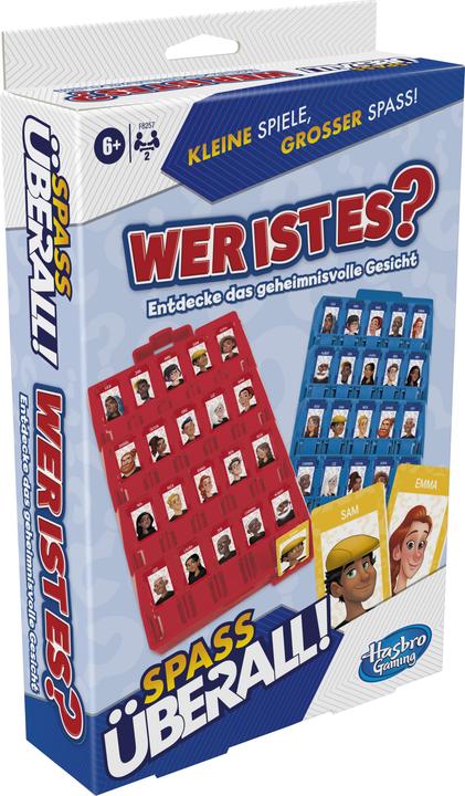 Actual product image Hasbro Gaming Who is it? Compact (German)