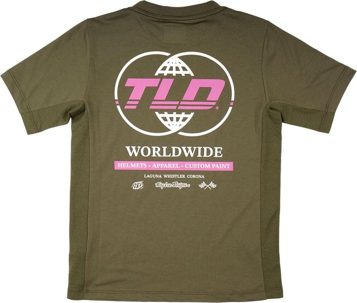 Image du produit Troy Lee Designs Skyline Ride SS Tee, Worldwide, caper, youth XL (XL)