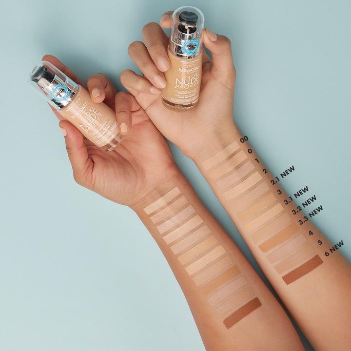 Actual product image Deborah Milano 24Ore Nude Perfect Foundation No 4 (4)