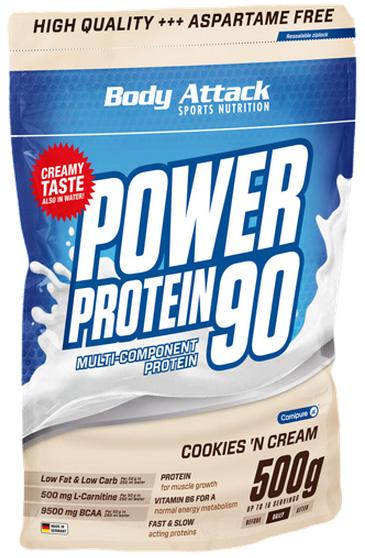 Produktbild Body Attack New Power Protein 90 (500g Beutel) (Schokolade, 1 Stk., 500 g)