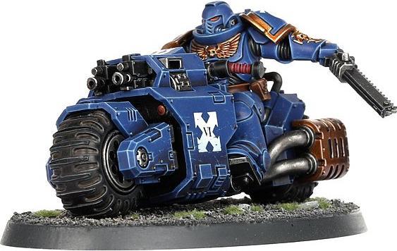 Actual product image Games Workshop Space Marines - Outriders (Plastic)