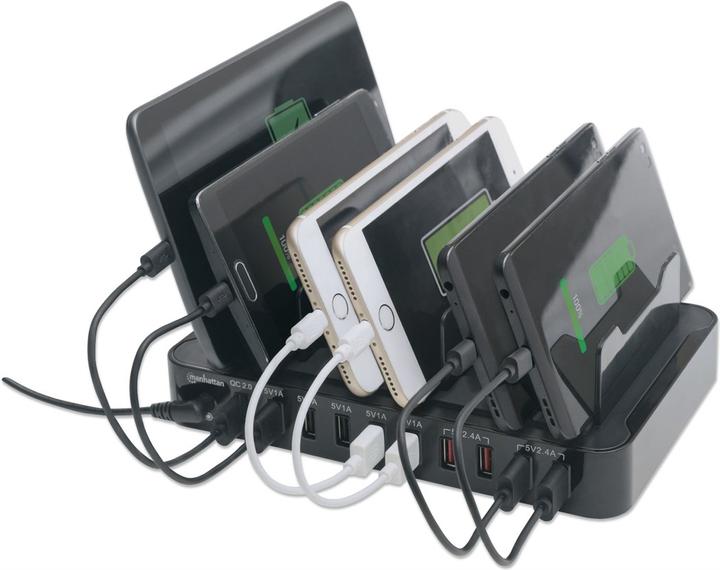 Image du produit Manhattan Station de recharge USB (76 W)