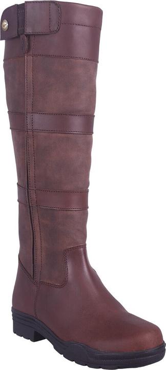 Qhp Reitstiefel aus echtem Leder Horze Winslow