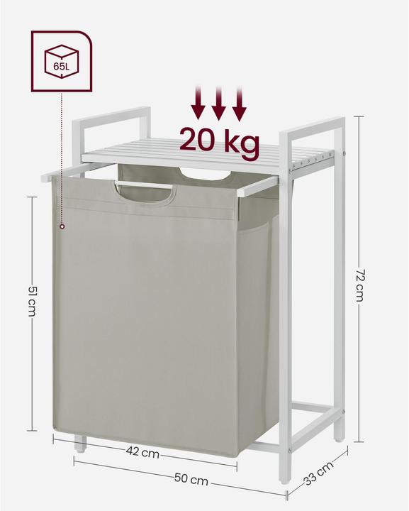 Image du produit Vasagle Laundry (65 l)