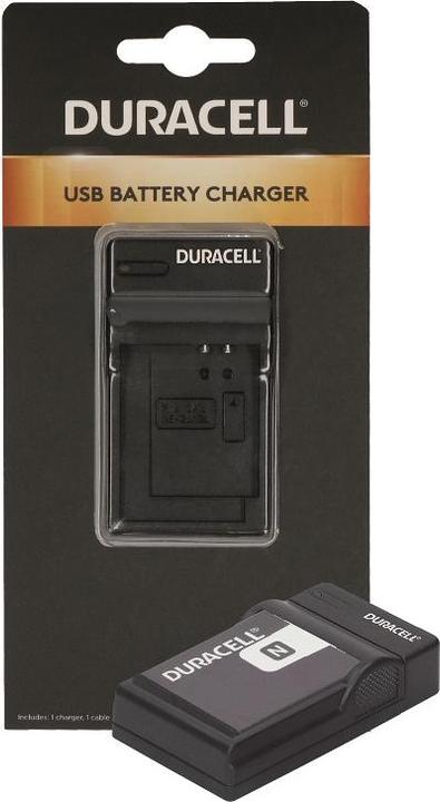 Image du produit Duracell Chargeur avec câble USB pour DR9953/NP-BN1 (Chargeur de batterie d'appareil photo)